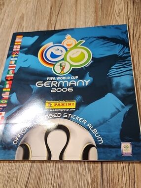 Panini Blue FIFA World Cup Germany 2006 Sticker Album